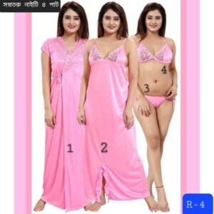 Indian Premium Night Dress ( Pink )