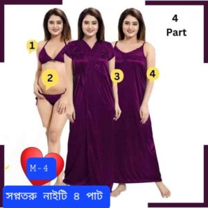 Indian Premium Night Dress ( Purple )